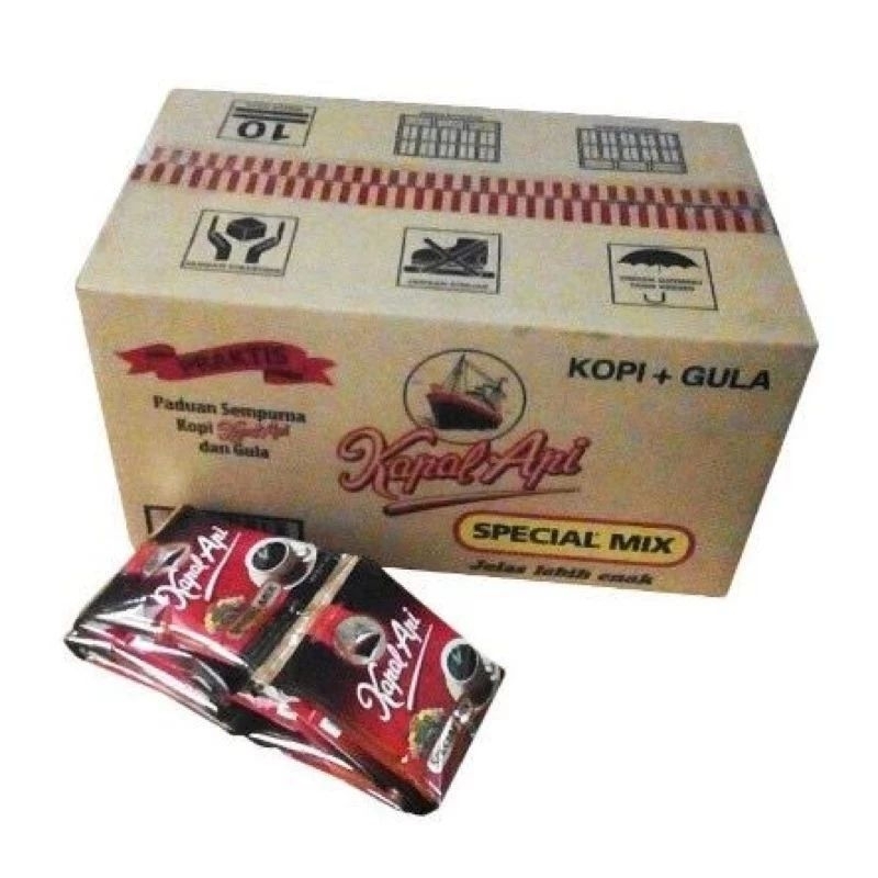 

Kopi kapal api special mix 1Dus isi 120 pcs