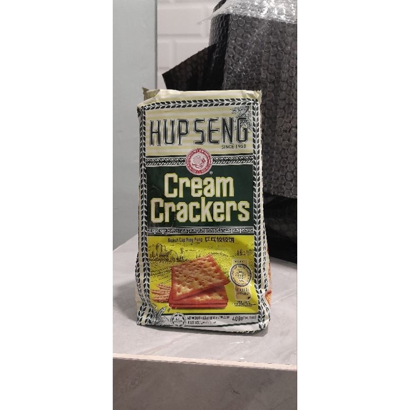 

HUP SENG CREAM CRACKERS Original 400gr Crakers malaysia
