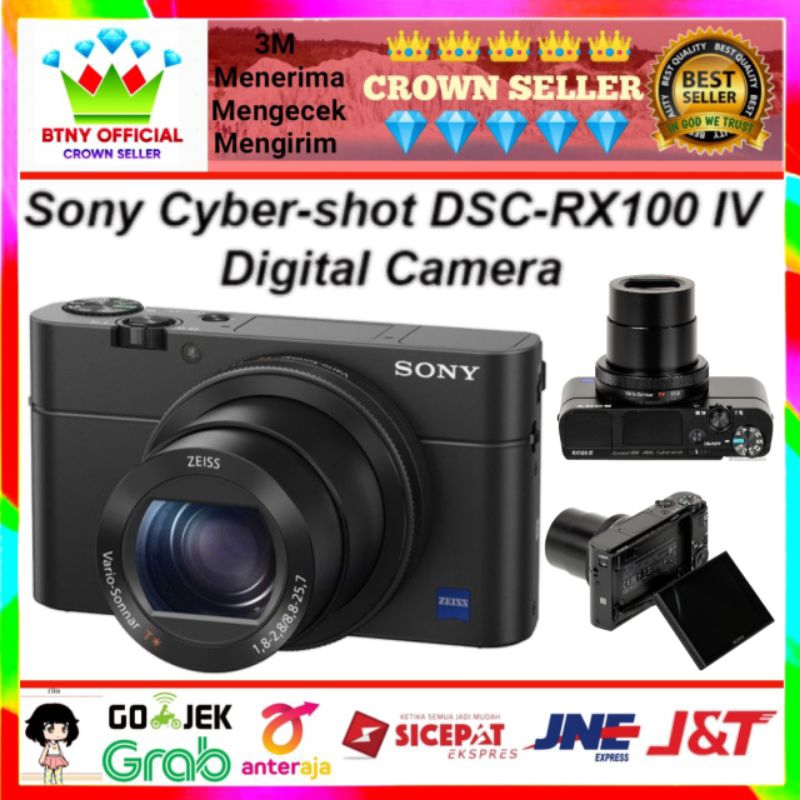 Sony Cyber-Shot DSC-RX100 IV - Kamera Sony RX100 Mark 4 - RX  M4 Ori