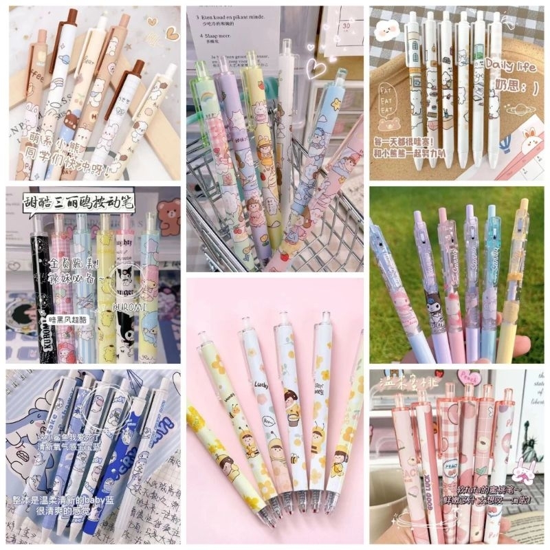 

Pulpen Gel Mekanik Lucu Karakter (1pcs) Random