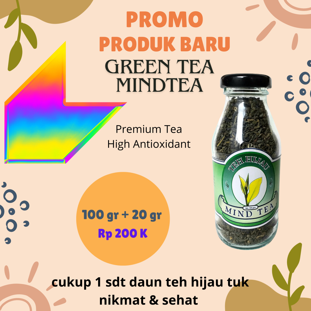 

Teh Hijau Greentea Premium Mindtea