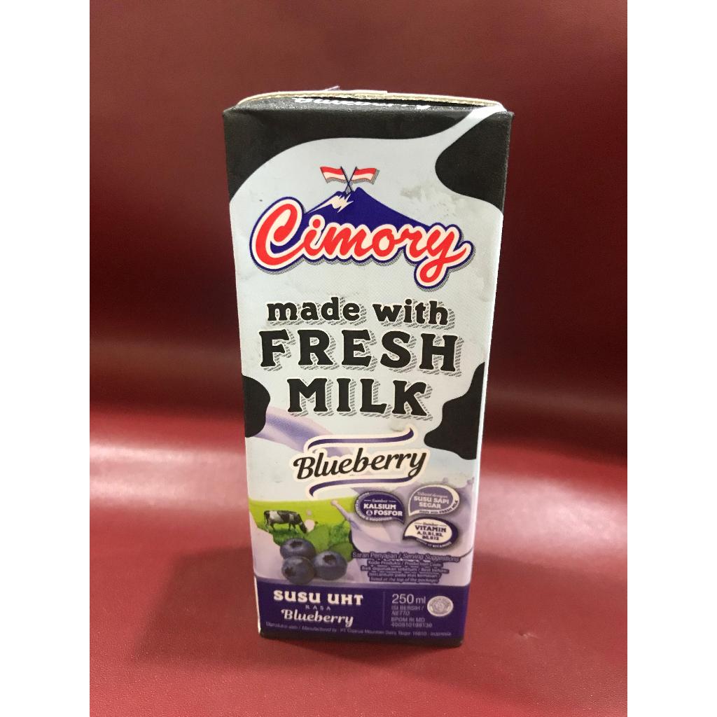 

Cimory UHT Milk Blueberry 250ml - Minuman Rasa Buah Blueberry