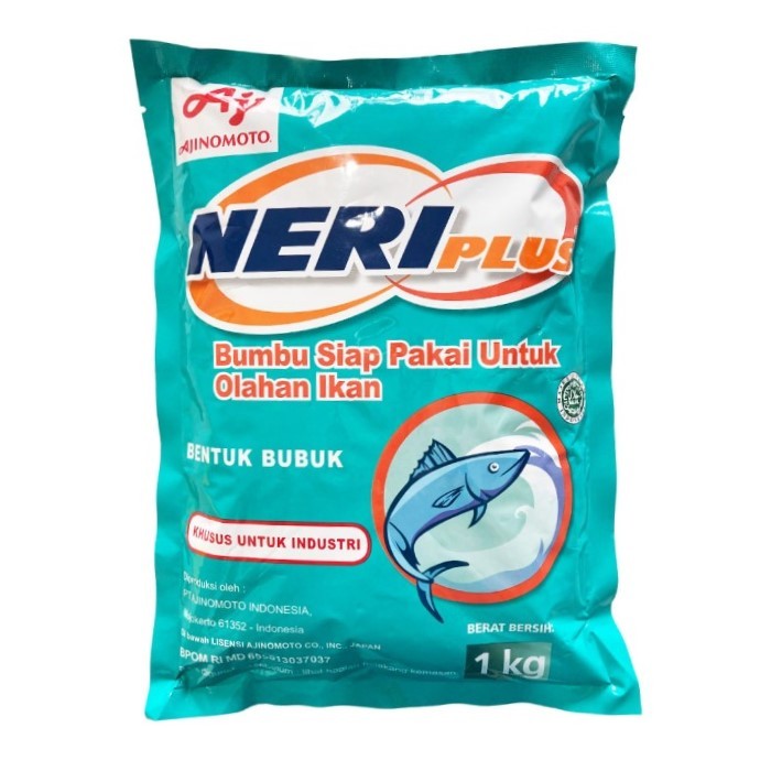 

Ajinomoto NERI PLUS 1 Kg - Bumbu Kaldu Rasa Ikan NERIPLUS