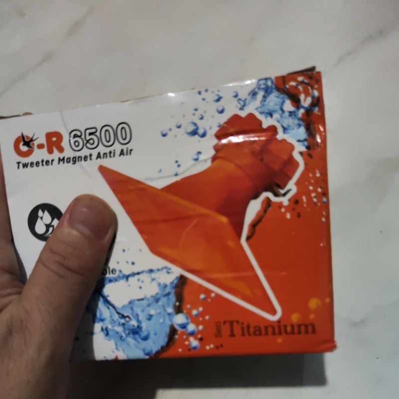 tweeter magnet orange or 6500