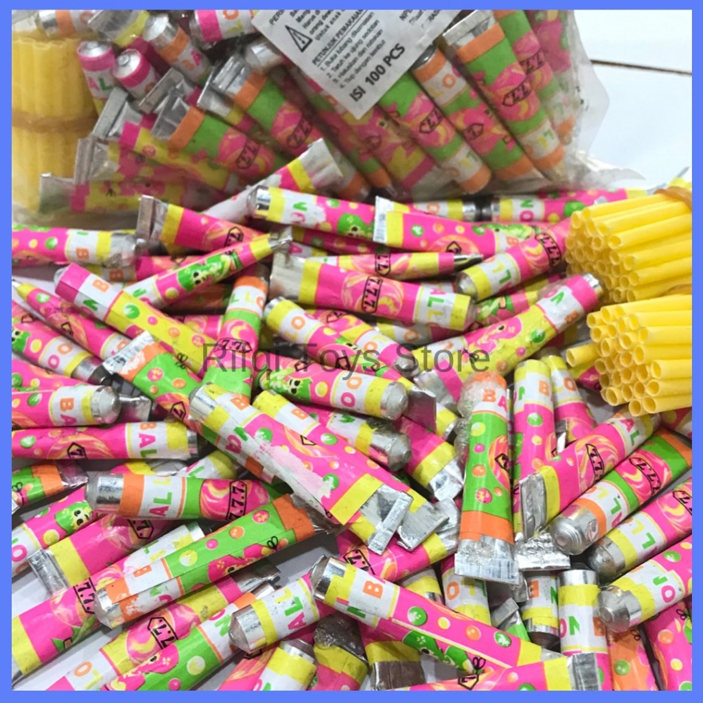 [1 PACK] Balon 777 Sedotan Jadul Besar