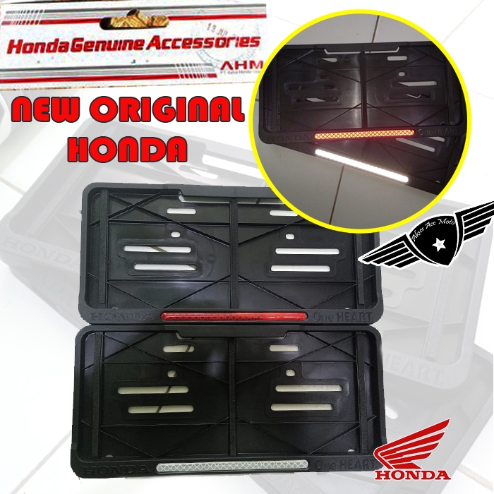 cover plat nomor honda motor original vario supra scoopy beat pcx