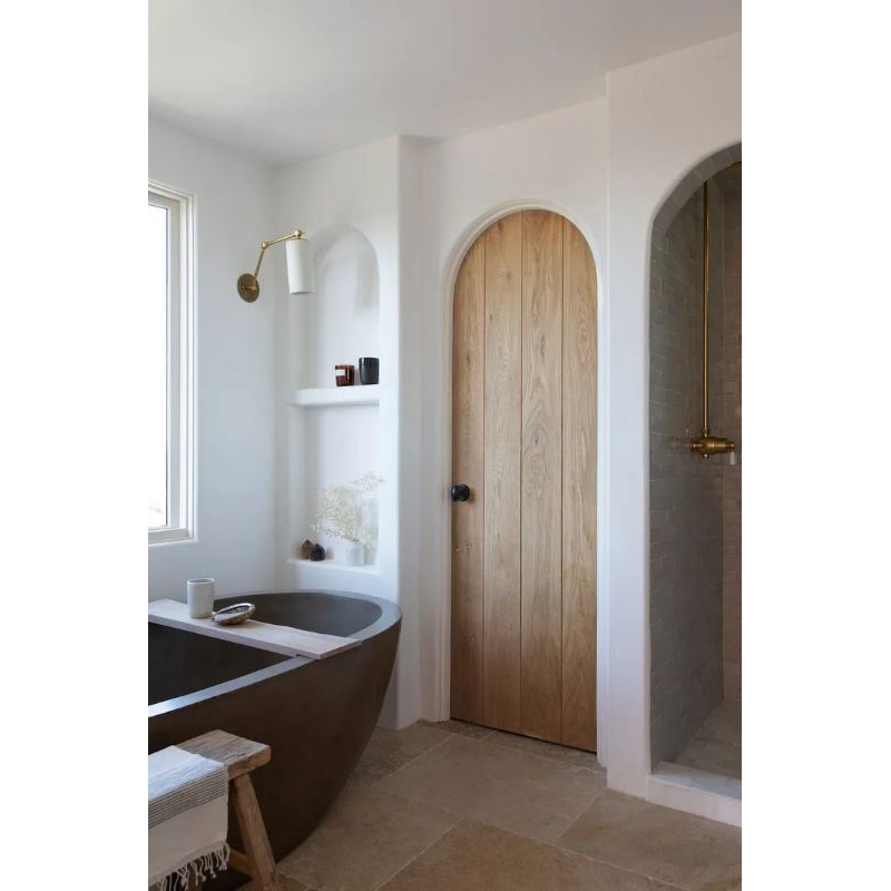 daun pintu minimalis kayu mahoni papan tebal