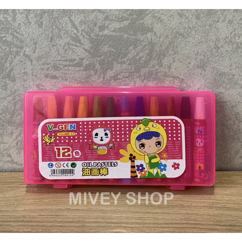 

Murah Banget Crayon Oil Pastels V-Gen 12 Warna Best Product