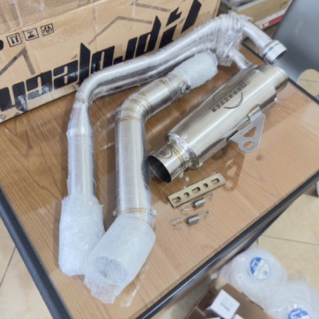 Leheran dan knalpot R25/MT25 old