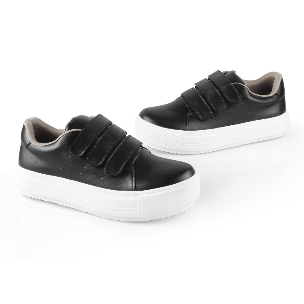 ELMAIRA - ALEXIS BLACK Sepatu sneakers wanita terbaru terkini