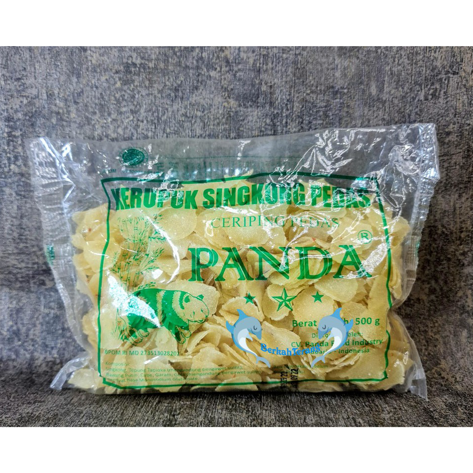 

Produk PANDA Kerupuk Singkong Pedas 500gr / Ceriping Pedas Mentah