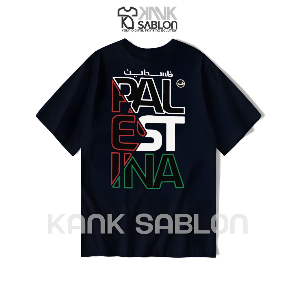 TYPE 10 - BANYAK GAMBAR - Baju Tshirt Kaos palestine - Kaos Save Gaza - Kaos Save Palestine - Kaos S