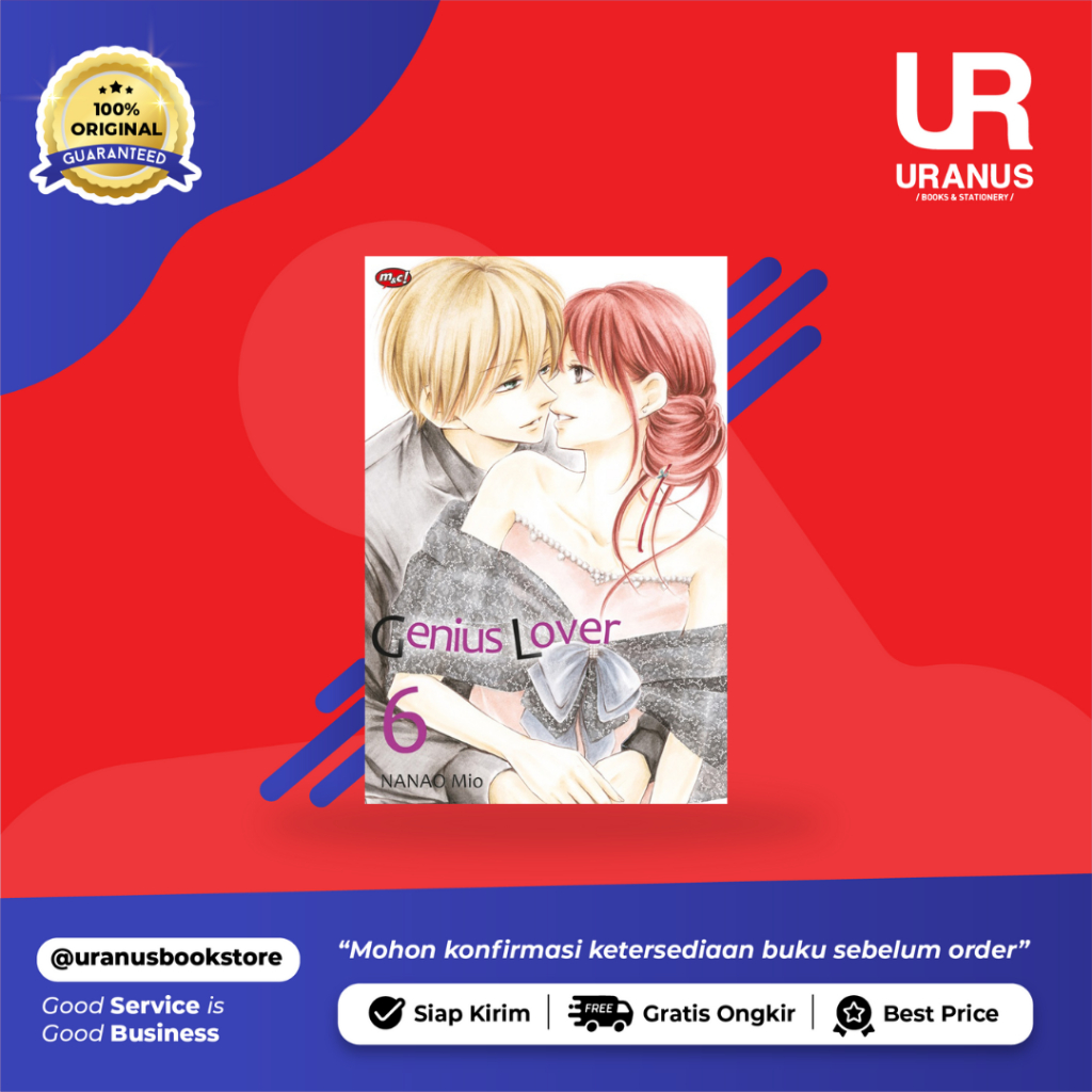 KOMIK : GENIUS LOVER 1-7 SET - M&C - TOKO BUKU URANUS NGAGEL