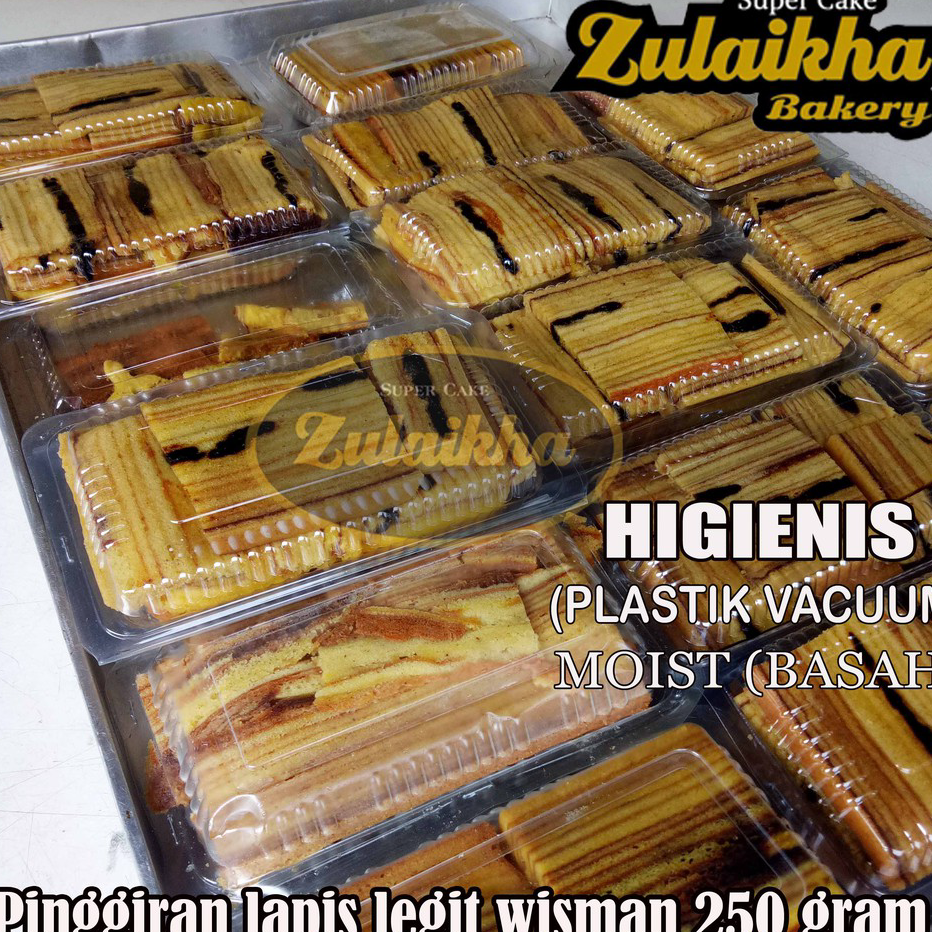 

Best Terlaris PINGGIRAN KUE LAPIS LEGIT WISMAN 250 GRAM