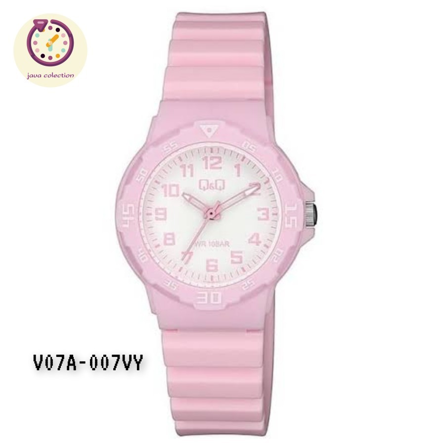 QQ V07A-001VY-Jam Tangan Wanita Analog Original-Garansi Resmi