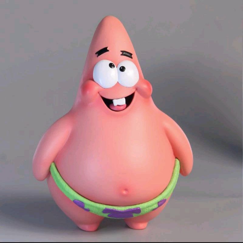 Action figure Spongebob Patrick Star gembul besar big size