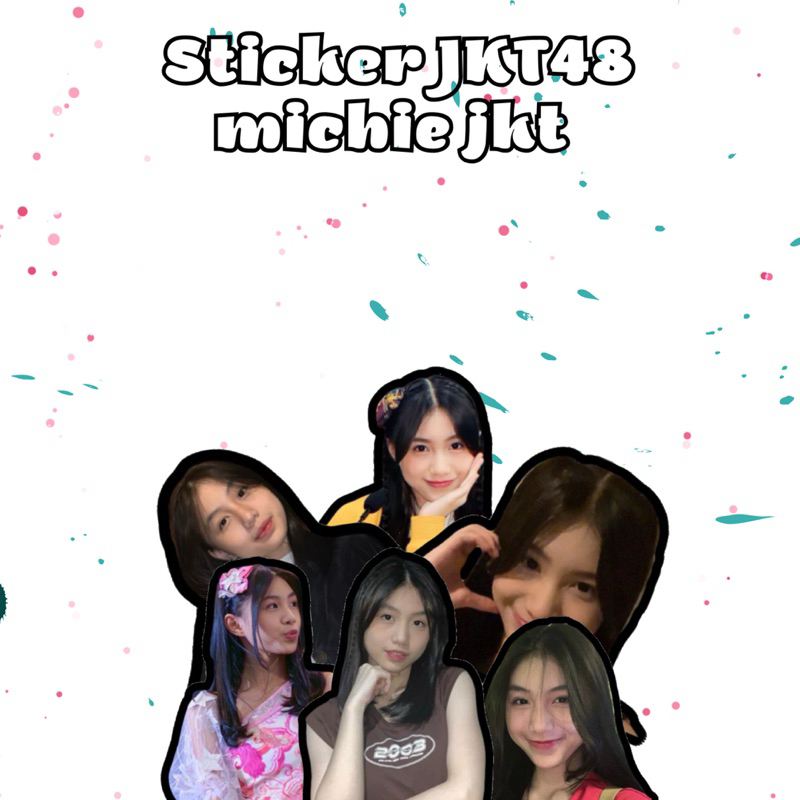 Sticker MICHIE JKT48 WOTA