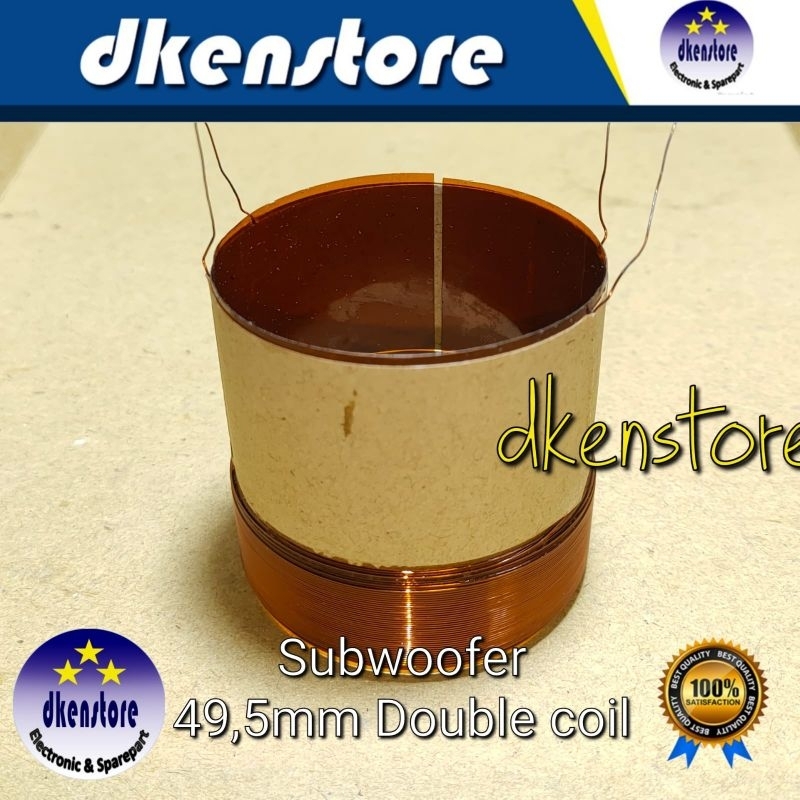 Spool speaker Subwoofer 12 inch umum spul spiker sub american boss voice coil 49.5 mm 49,5 double co
