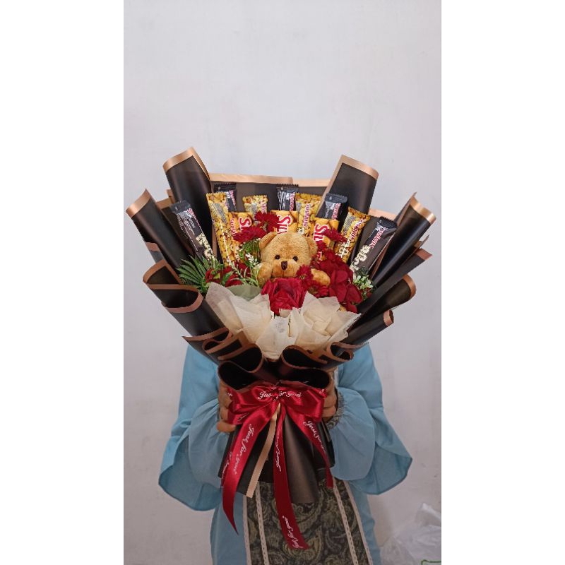

Buket Wisuda Premium Custom Ferrero Rocher Anniversary Gift
