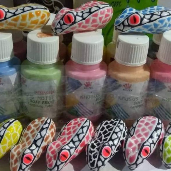 

Produk Cat Khusus Motif Paket 2 ( 6 warna ) Best Seller