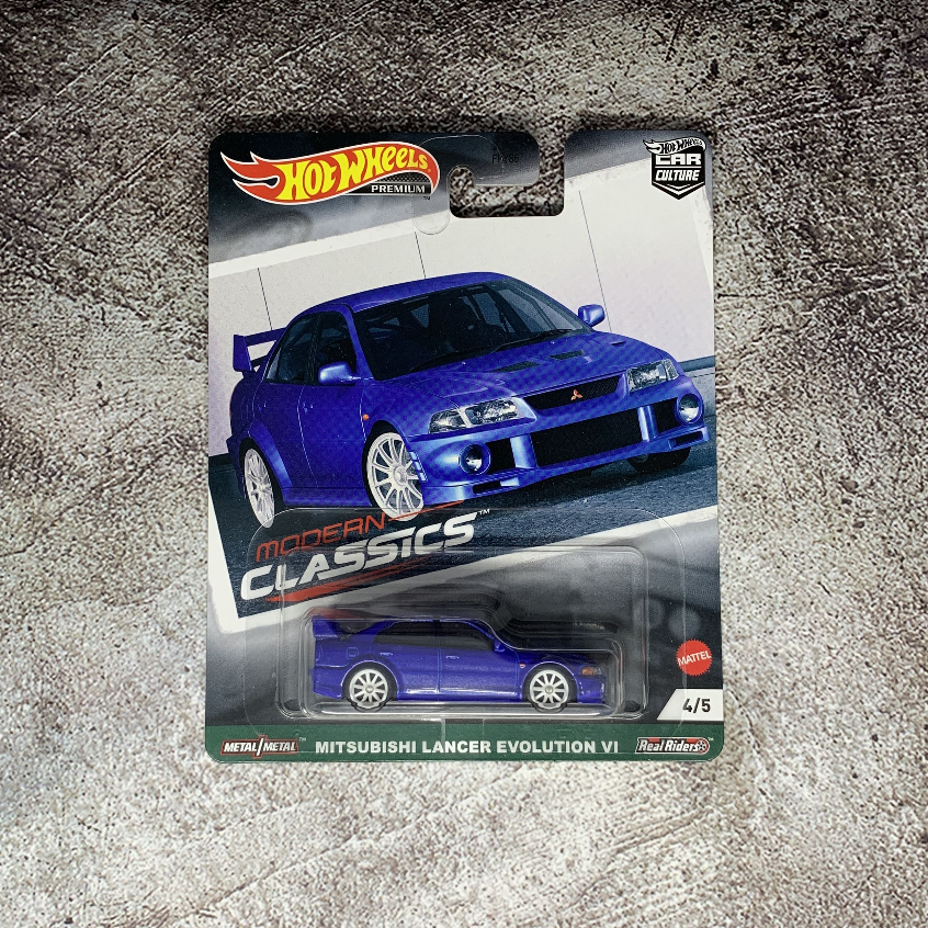 Hot Wheels Mitsubishi Lancer Evolution VI Modern Classic