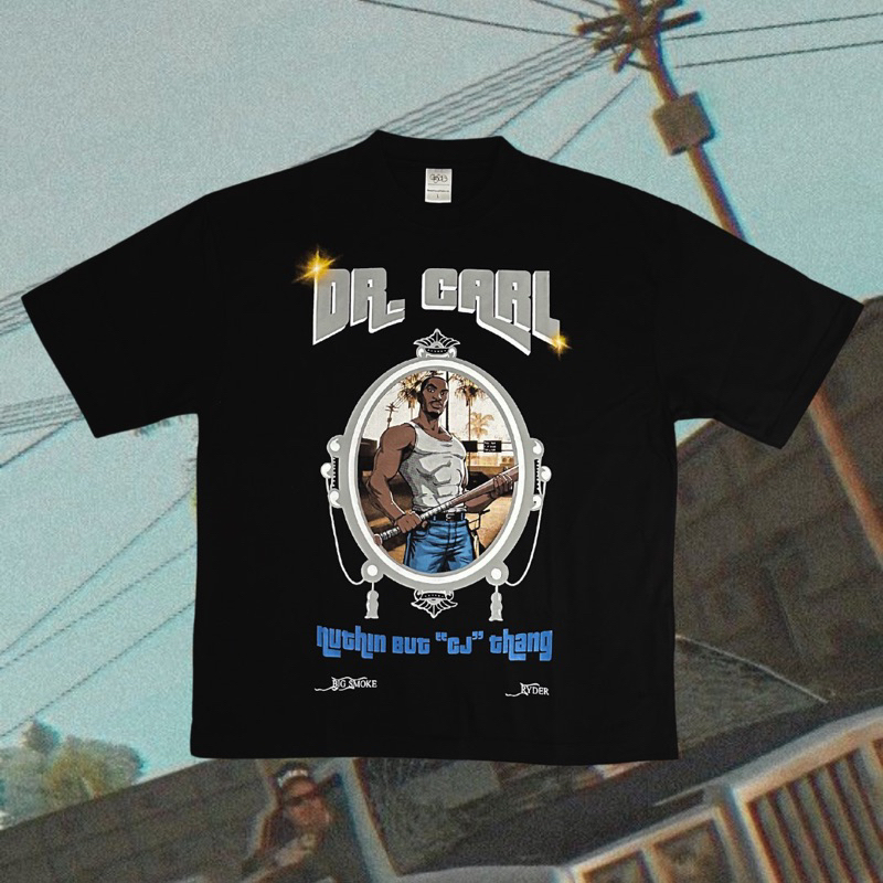 Nuthin but “CJ” thang Oversize tee by Rybe Club