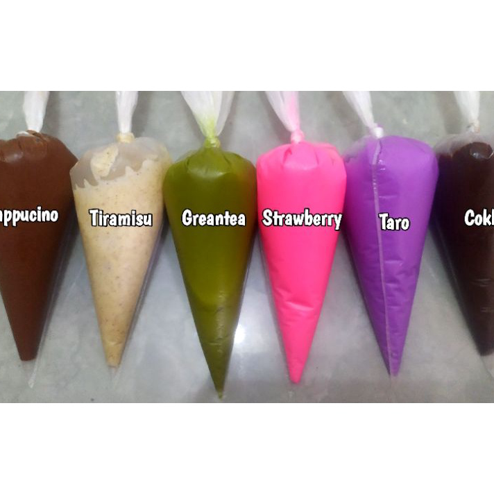 

Terkini Termurah mie lidi toping kemasan box 500ml /Coklat/strawbery/greentea
