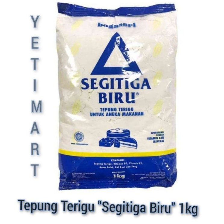 

➾❃❇ Tepung terigu segitiga biru 1 kg