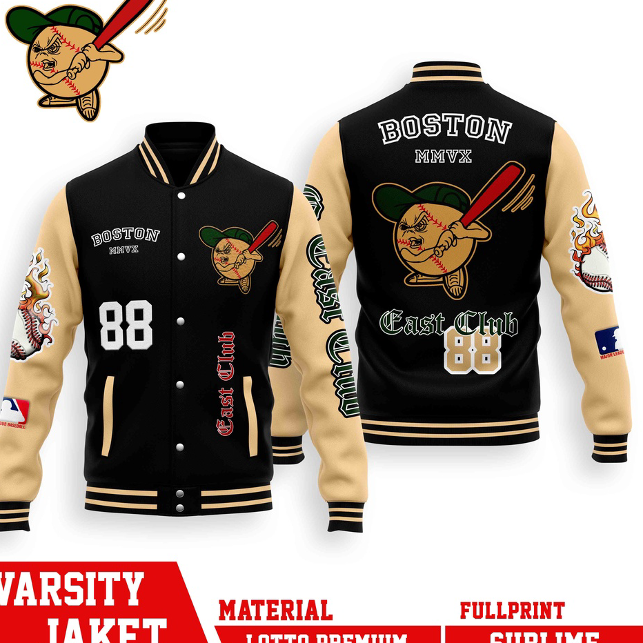 Terlaku. JAKET BOMBER VARSITY BASKETBALL SERIES MLB & NBA  BASEBALL