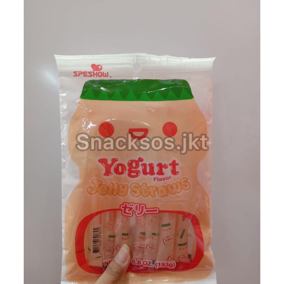 

➧➣✩✸ SPESHOW Jelly Straws Yogurt Flavor - Jeli Rasa Yogurt