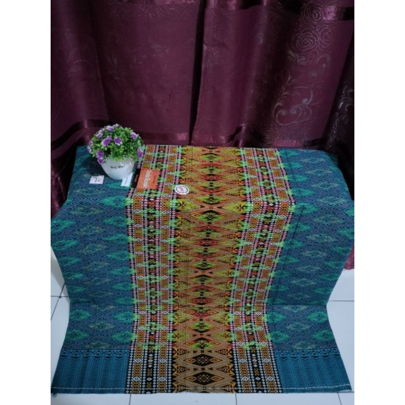 Kain sarung katun printing tumtuman dimensi 2