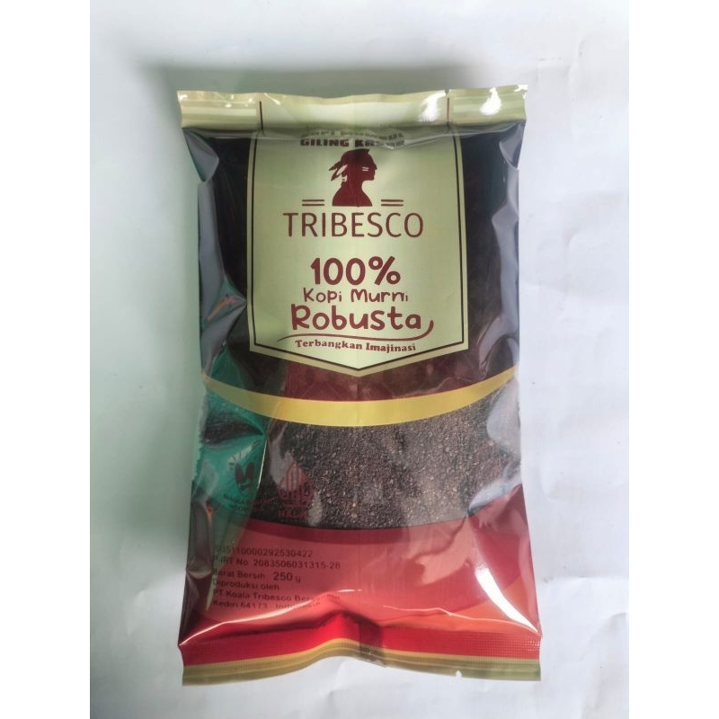 

Kopi Murni Tribesco Roasting Dark gelap pahit kopi 250 gram