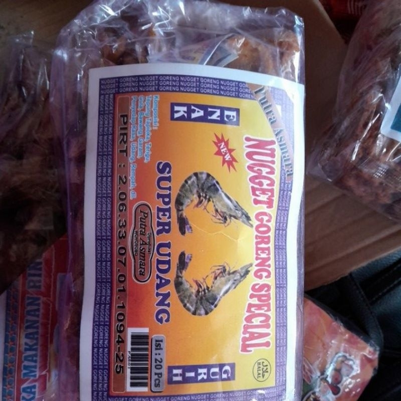 

siap kirim nuget goreng pedas isi 20 pack