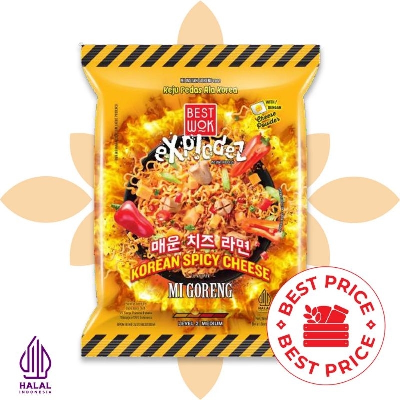 

BEST WOK MIE INSTAN KOREAN SPICY CHEESE