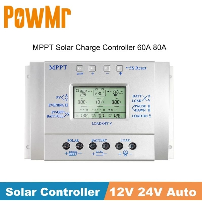 Solar Charger Controller 60A