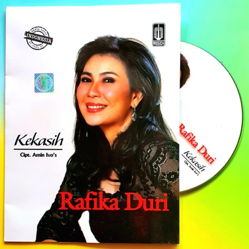KASET ORIGINAL VCD LAGU KARAOKE RAFIKA DURI-VOCAL ON OF AKTIF-LAGU RAFIKA DURI-ORIGINAL VCD KARAOKE-