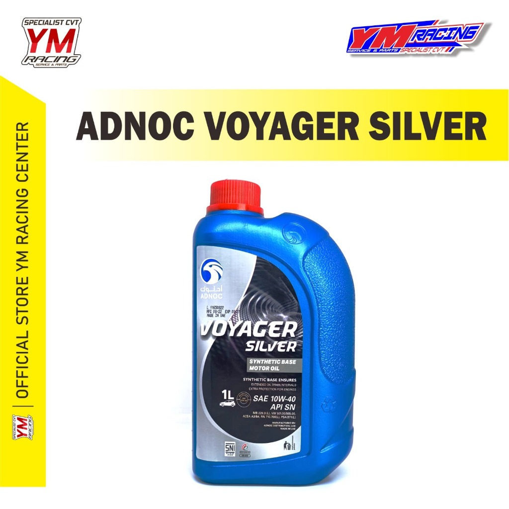 Oli Mesin Adnoc Voyager Silver | Oli Adnoc | Oli AVS 10W-40 1L