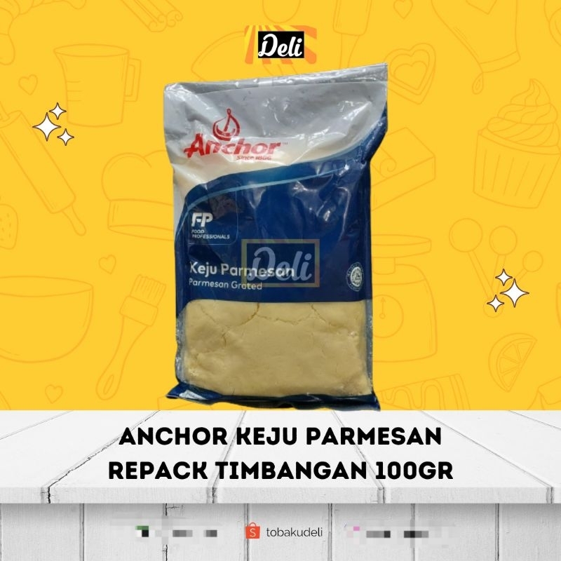 

Anchor Keju Parmesan Repack Timbangan 100gr