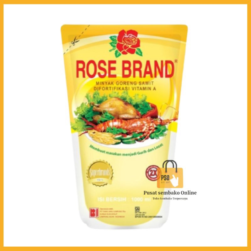 

Minyak Goreng Rose Brand 1 Liter (1 Pcs / Pouch) Minyak Goreng Jabodetabek