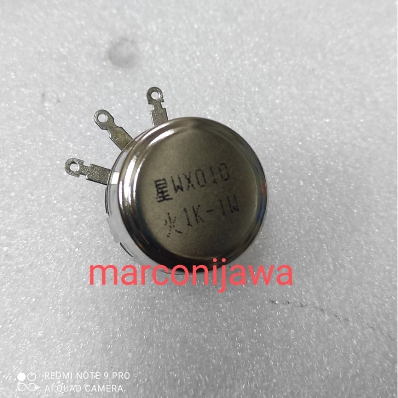 potensio WX110 010 1K ohm 5℅