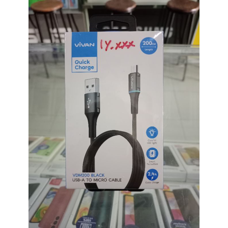 data cable vivan usb to micro vdm200