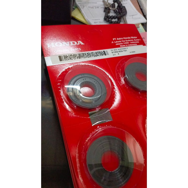 Ready Oil Seal 91202K50T01 (Seal Crankshaft Kiri)