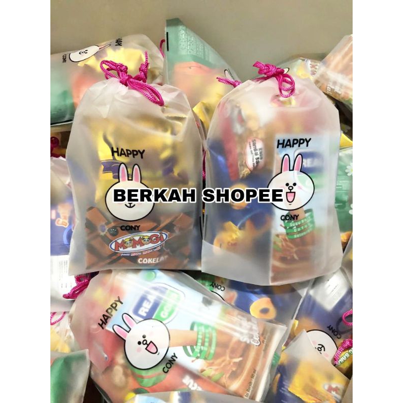 

SOUVENIR ULANG TAHUN PARCEL SNACK POUCH