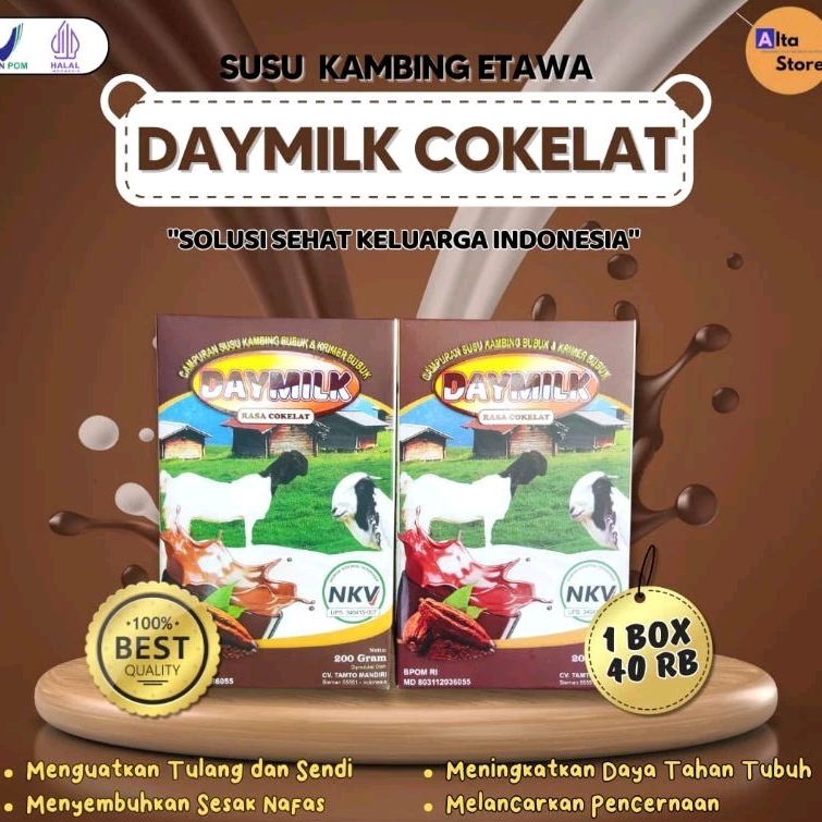 

Daymilk - Makassar - Rasa Coklat - Vanila - Jahe - Original