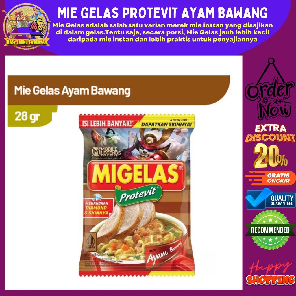 

MIE GELAS RASA AYAM BAWANG 28gr