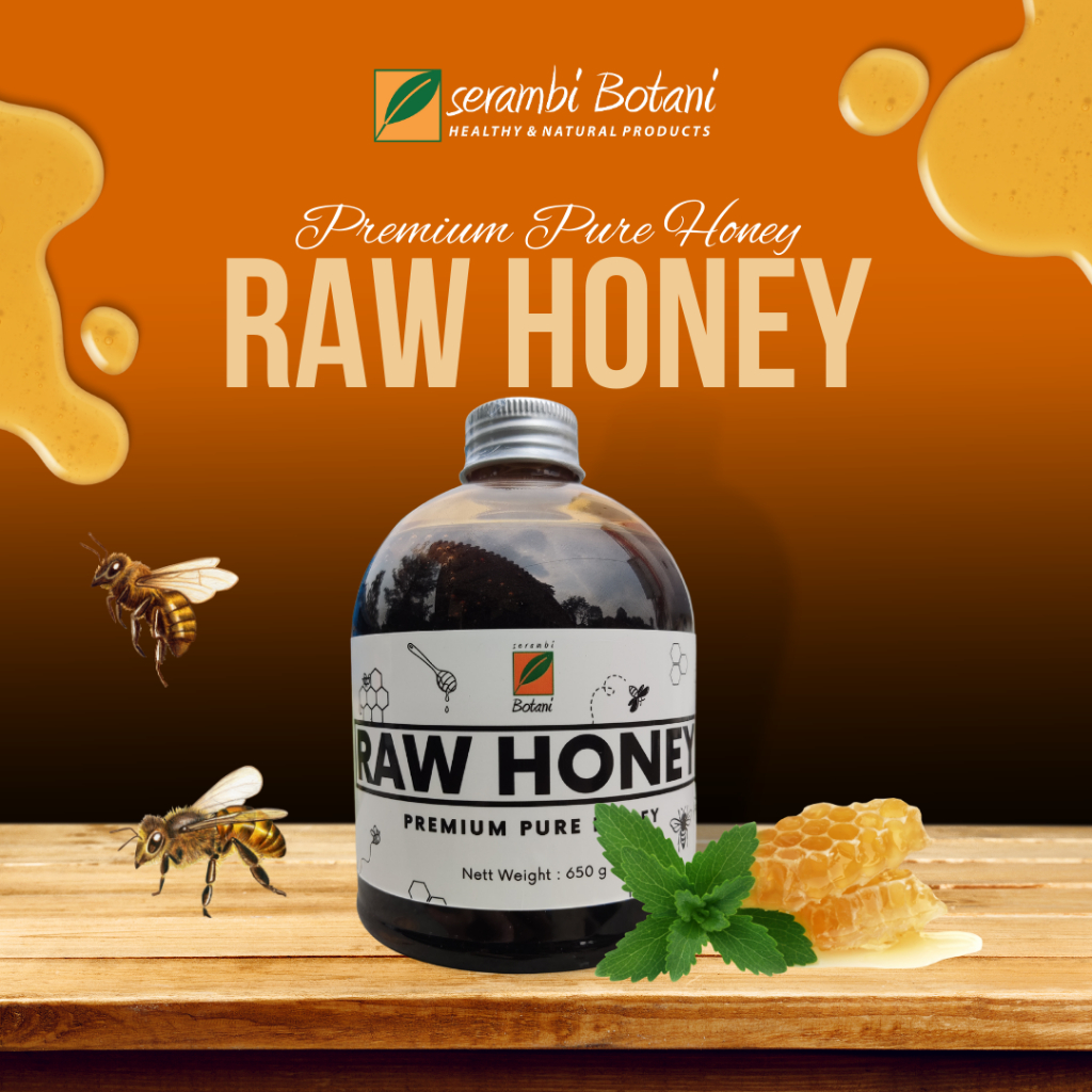

QH Madu Hutan Murni Asli Raw Honey Premium 650 Gr