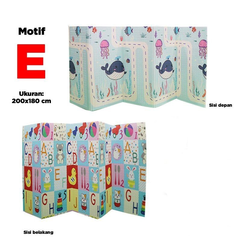 Karpet Lipat Playmat Bayi Karpet Bayi Matras Bayi Foam SPEEDS