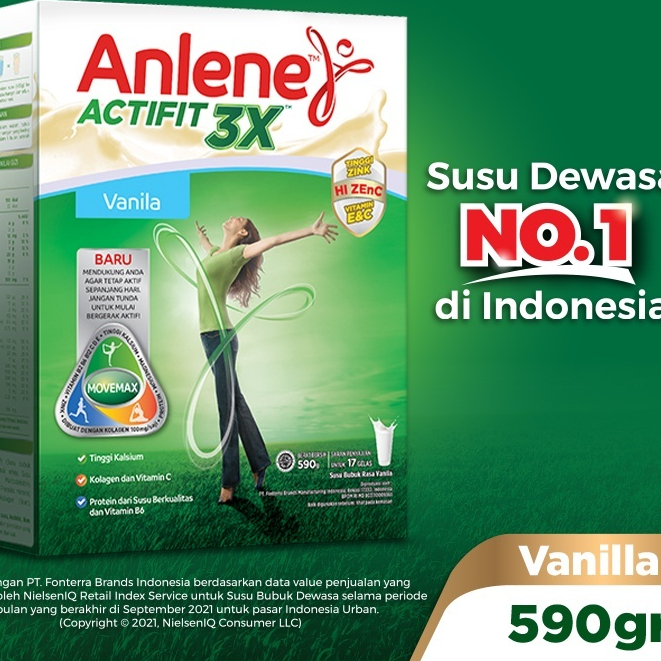 

ANLENE ACRIVIT VANILA 590GR