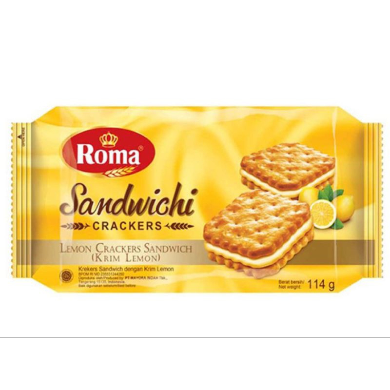 

roma sandwich lemon 114 gr