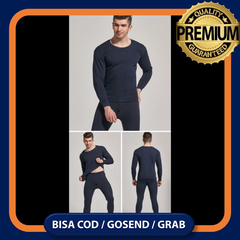 LONG JOHN Pria Baju Dingin import / long john winter pria / long john thermal